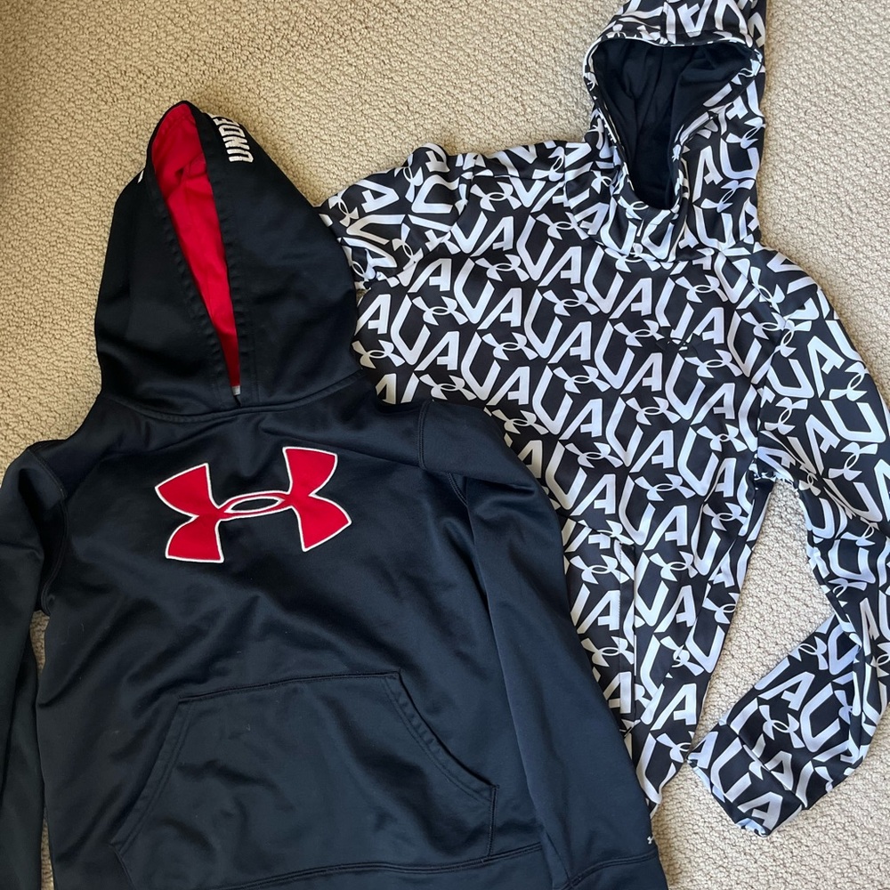 Two Under Armor Hoodies